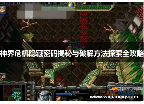 神界危机隐藏密码揭秘与破解方法探索全攻略